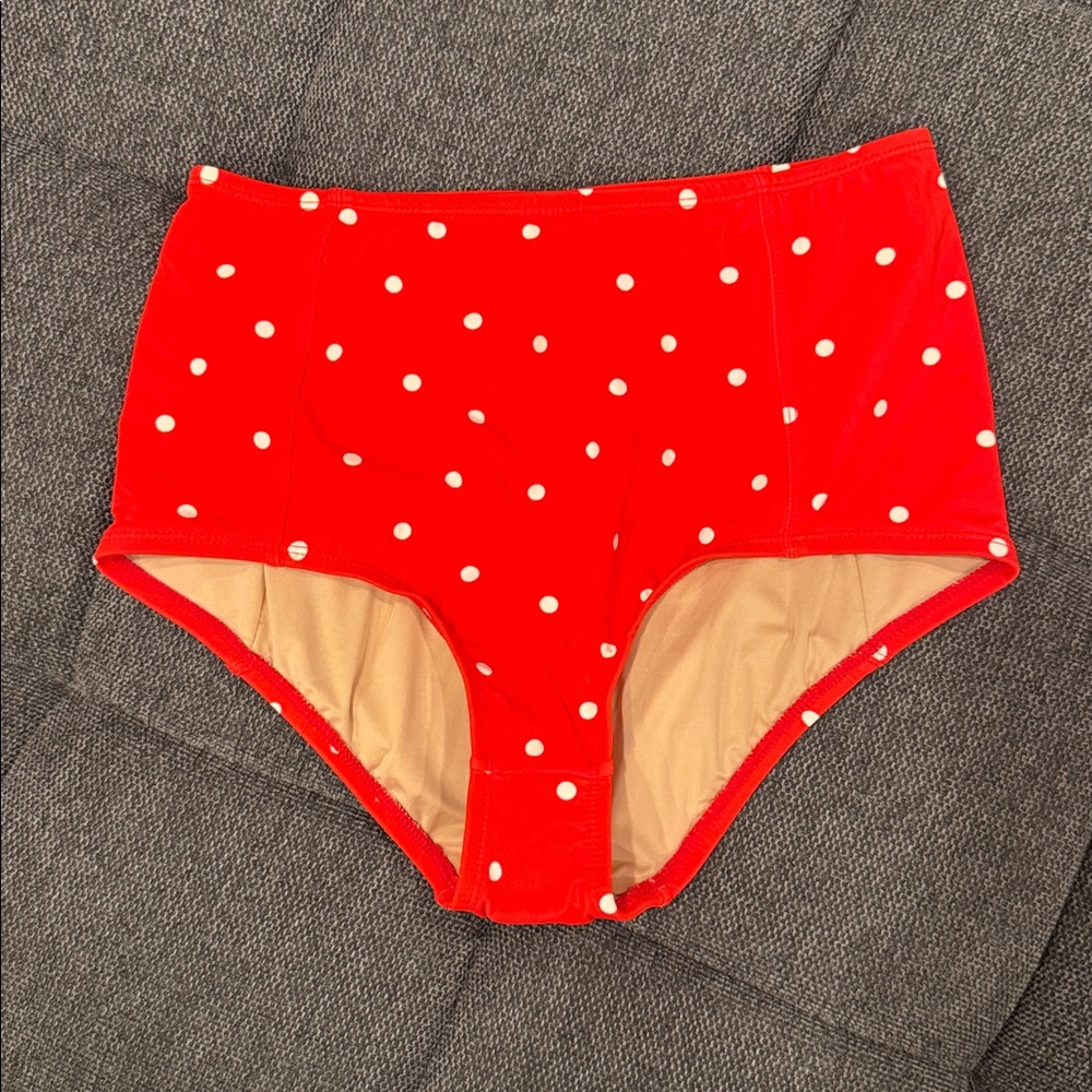 NWOT Jcrew high rise bikini bottom szS